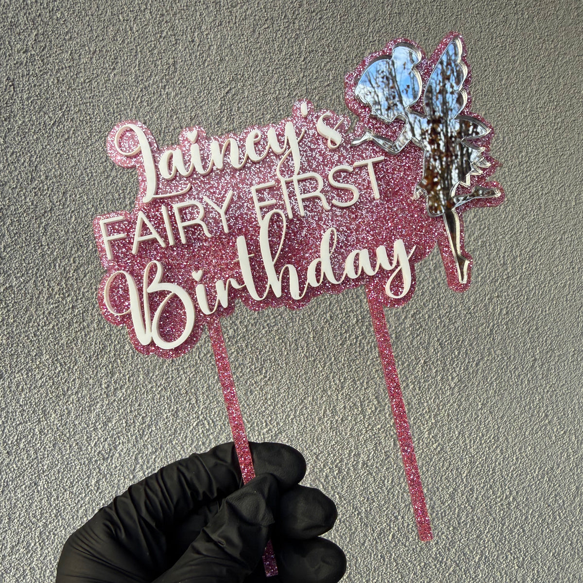 Fairy First Birthday Topper