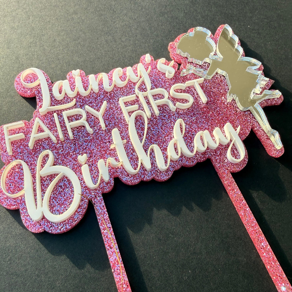 Fairy First Birthday Topper